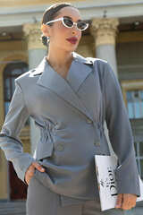 Пиджак Бренда (серый) Б14122-34М LT Collection