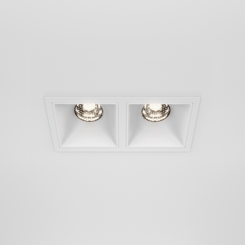 Встраиваемый светодиодный светильник Maytoni Alfa LED DL043-02-10W4K-D-SQ-W