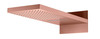 Boheme 419-2-CB Лейка верхняя FUSION Copper Brushed с каскадом