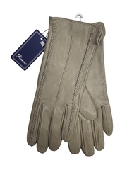 Перчатки. Женские. Материал верха: Кожаные. Подклад: Трикотаж-шерсть. 5 шт в упаковке.