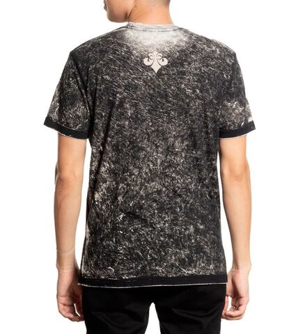 Affliction | Футболка двусторонняя мужская Catharsis Reversible Tee A27827 сзади