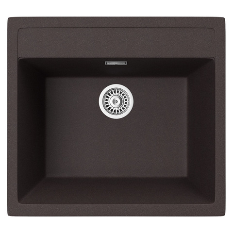 Кухонная мойка кварцевая Top Zero GEORGIA Chocolate