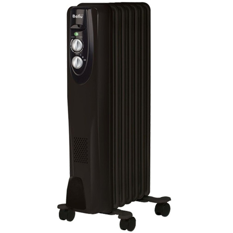 Радиатор маслянный Ballu Classic black BOH/CL-07BRN 1500Вт 7 секций Радиатор маслянный Ballu Classic black BOH/CL-07BRN 1500Вт 7 секций в интернет-магазине ЯрТехника