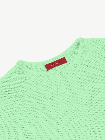 Джемпер оверсайз из мягкой шерсти