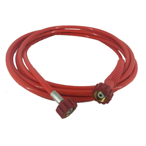 Шланг ВД Carwash Comfort DN6 22*1,5F (5м) КРАСНЫЙ