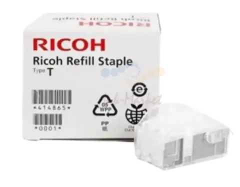 Скрепки Ricoh тип T для внутр.финишера (2 упаковки по 5000 штук) (414865)