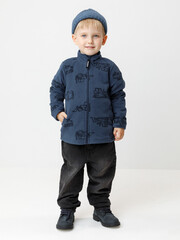 куртка  для мальчика  ФЛ 34025/н/47 ГР