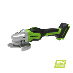 Угловая шлифмашина Greenworks GD24AG 24V (125 мм) аккумуляторная, без АКБ и ЗУ
