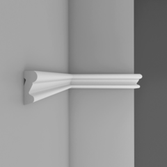 Молдинг гладкий DECOMASTER D007ДМ (19*8*2000мм)