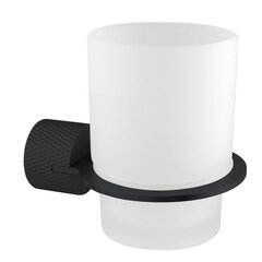 Allen Brau 6.31C02-31 6.31C02-31 PRIORITY 4.0 Стакан 78x104x97мм, латунь/сталь/стекло, черн.мат (327936) фото