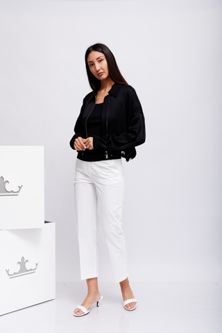 Beatrice b Брюки классические из хлопкового поплина