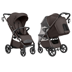 Коляска прогулочная Carrello Bravo Lite CRL-5529/2026 Supreme Brown