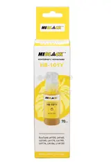 Контейнер с чернилами Hi-Black (HB-E101) для Epson EcoTank L4150/4160, Y pigm, 70ml