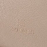 Сумка Саломея 457 леар беж + тиснение