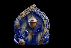 Силиконовый молд № 428 Дверь ( серия домики для гномов и фей)