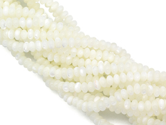 Нить бусин из перламутра 6мм, рондель