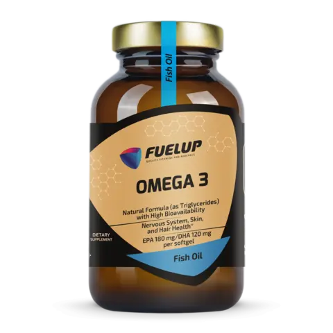Омега Omega 3 (TG) 1000 mg Fuel-Up, 180 капсул