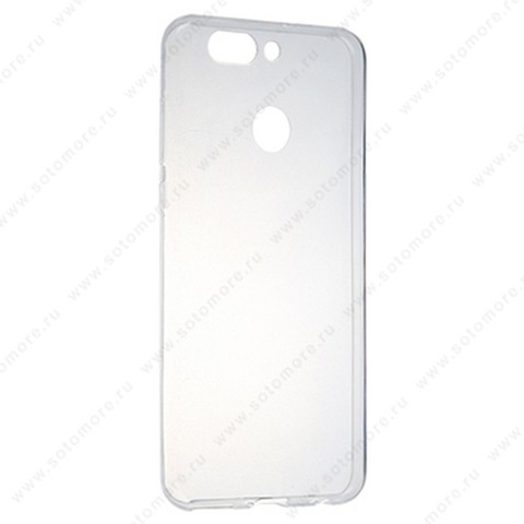 Накладка силиконовая ультра-тонкая для Huawei Nova 2 Plus прозрачная