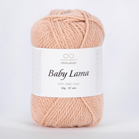 Пряжа Infinity Baby Lama 3022 персиковый меланж