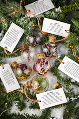 Зачарованный шар, стекло, 6 см, Россия