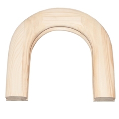 Поручень поворотный 50х70х180мм кат. Экстра 1шт