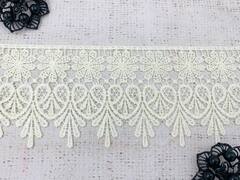 Кружево плетеное, ш. 8,5 см, айвори