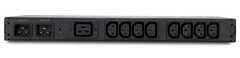 APC Rack ATS, 230V, 16A, C20 in, (8) C13 (1) C19 out