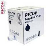 817225 893188 Чернила для дупликатора Ricoh /HQ40, черный (1*600мл) для Priport JP4500, DX4542/4545