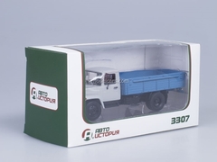 GAZ-3307 wooden board engine ZMZ-513 gray-blue AutoHistory 1:43