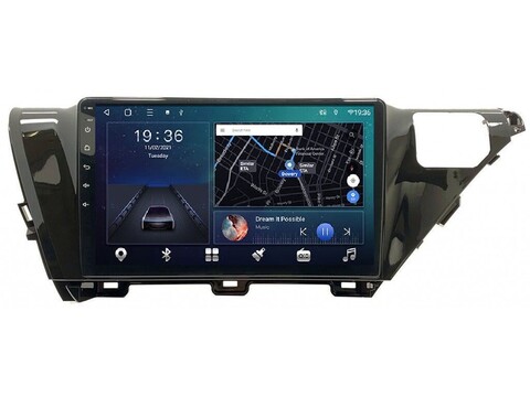 Магнитола для Toyota Camry V70 (2018-2020) Android 11 3/32GB QLED DSP 4G модель TO-445TS18