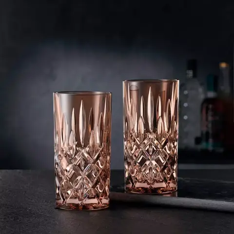 Набор стаканов высоких 2шт 395мл Nachtmann Noblesse Colors бронзовый