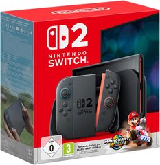 Игровая приставка Nintendo Switch 2 (2025) 256 ГБ + Mario Kart World Черный | Black