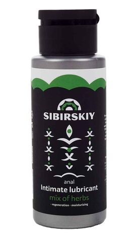 Анальный лубрикант на водной основе SIBIRSKIY с ароматом луговых трав - 100 мл. - Sibirskiy SBR-014