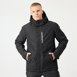 Премиальный теплый лыжный костюм Nordski Mount Total Black мужской