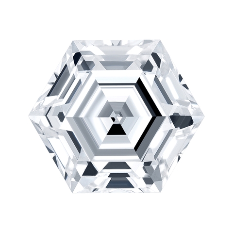 Бриллиант шестиугольная огранка E VS1 IGI 1.53 кт