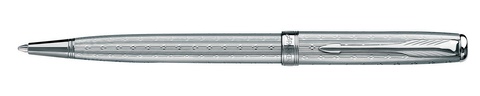 Ручка шариковая Parker Sonnet K532 Chiselled Silver CT (S0808370)