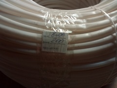 Трубка ТВ-40 (кембрик) 8,0 х 0,6 (200 м) белая