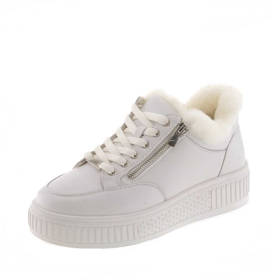 Полуботинки женские BONAVI 25R-ZBE26-10-112 белые