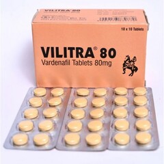 Препарат для усиления эрекции и продления полового акта Vilitra 80 mg (10 шт.)