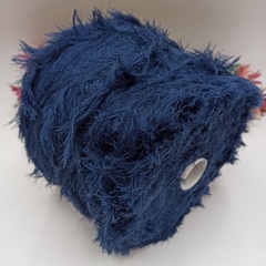 Fur Glamour Pura Lana Italia Мериносовый Мех Синий 100м/100гр