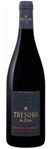 Вино знмп сухое красное ТРЕЗОР ДЕ ЛУАР СОМЮР ШАМПИНЬИ  2017 рег Долина Луары кат АОС 12,5% 0,75 л