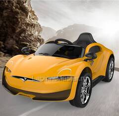 Детский электромобиль "Tehilu CL-6166" оранжевый