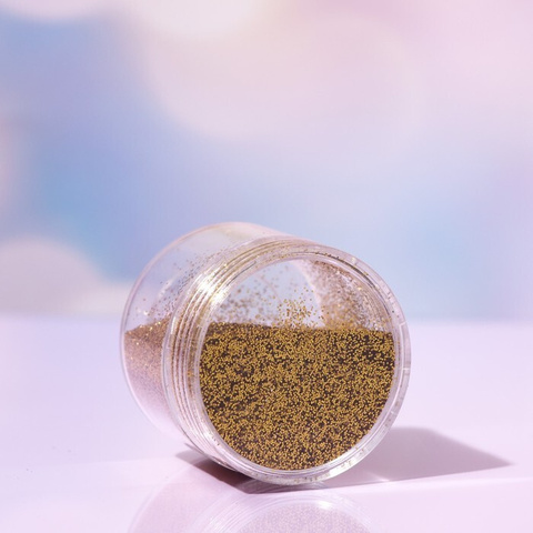 глиттер 20г , в баночке, цвет золото