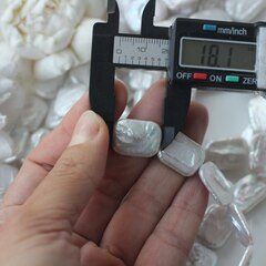 Жемчуг натуральный барочный, прямоугольный, 17,9-19,5 мм, 1 нить, Ж031