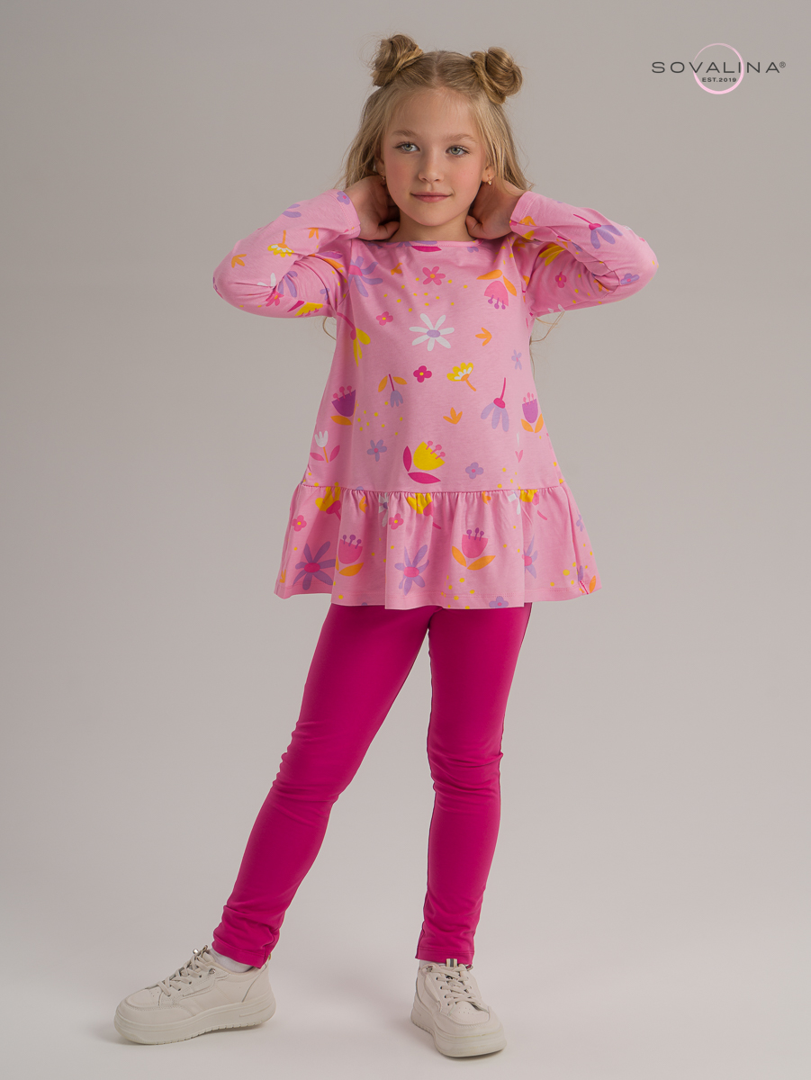 Костюм Алиса SG цветы барби-фуксия new