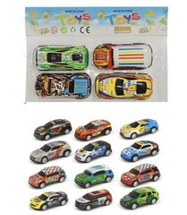 Набор машинок 4 в уп