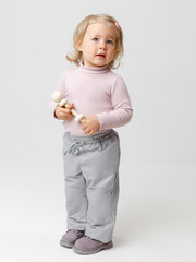 брюки  для девочки  ВК 46015/25/3 УЗГ