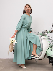 Платье Танго вдвоем (оливка) П15200-1М LT Collection