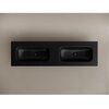 Ceramica Nova Grace CN7023MBWX Раковина мебельная прямоугольная с двумя чашами без отв. под смеситель, 161x45.7