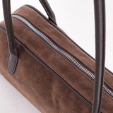 Сумка Саломея 2042 эко-замша шоколад